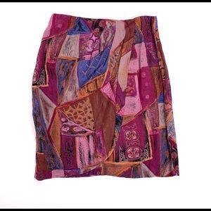 Karen Kane petites faux wrap skirt 4P